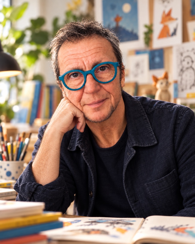 Porträt von Niklas Steffen in seinem Atelier